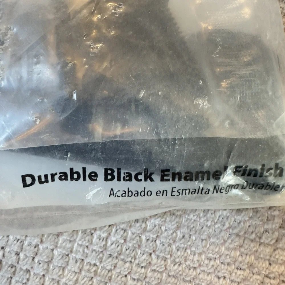 Everbilt 6 in. x 4.25 in. Black Heavy Duty Decorative Tee Hinge‎